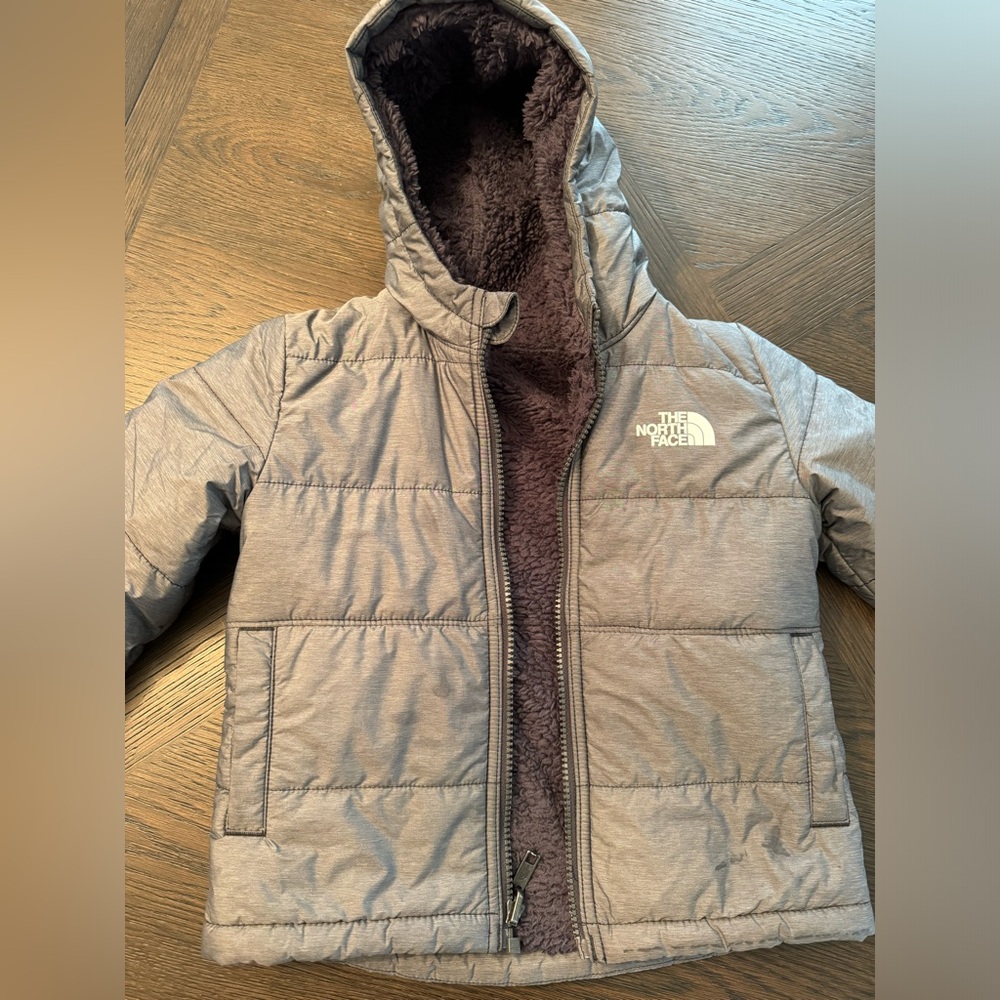 Kids North Face reversible jacket